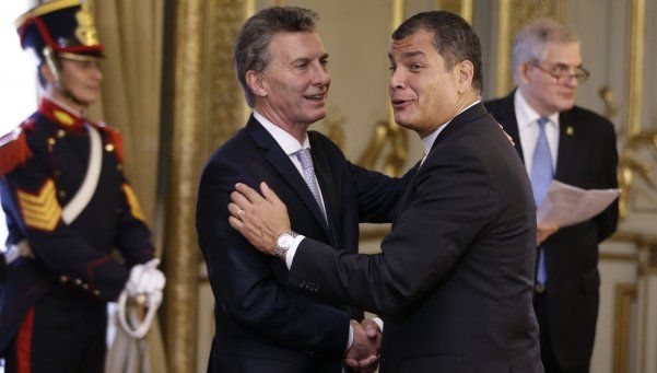 Tras su asunción, Macri recibió a las delegaciones extranjeras 
