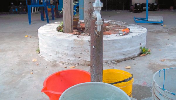 En Varela, los vecinos tienen agua sólo de madrugada