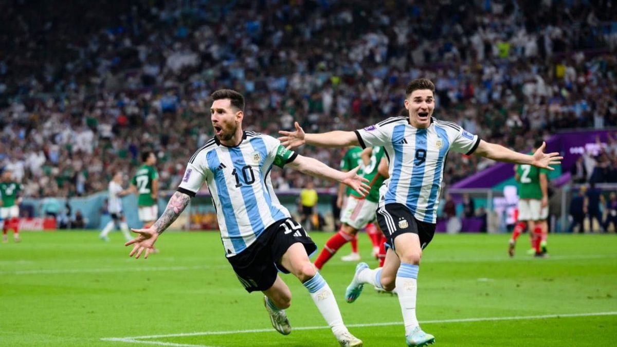 Lionel Messi y Julián Álvarez candidatos al Oro