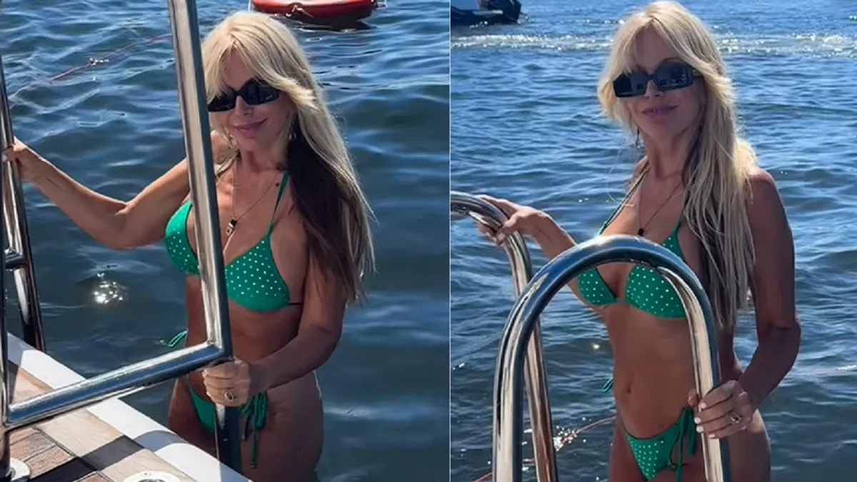 Graciela Alfano se mostró en bikini y levantó la temperatura de las