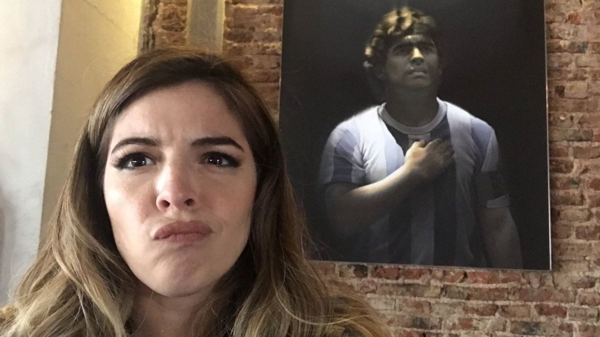 Dalma Maradona indignada con Rocío Oliva y el entorno de su padre Le