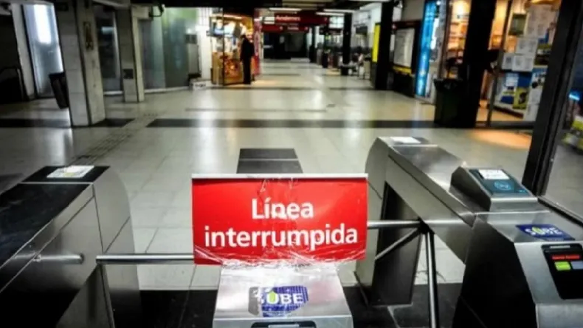 Paro de subtes cuándo será y a qué líneas afectará