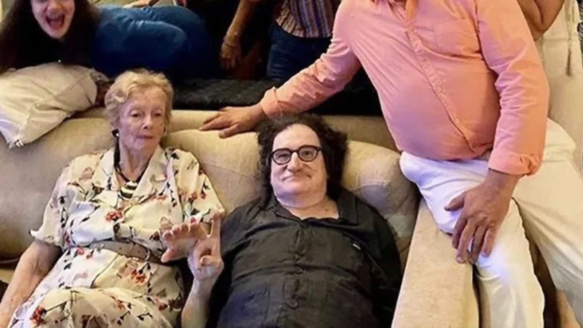 Charly García pasó Navidad con la familia de Gustavo Cerati