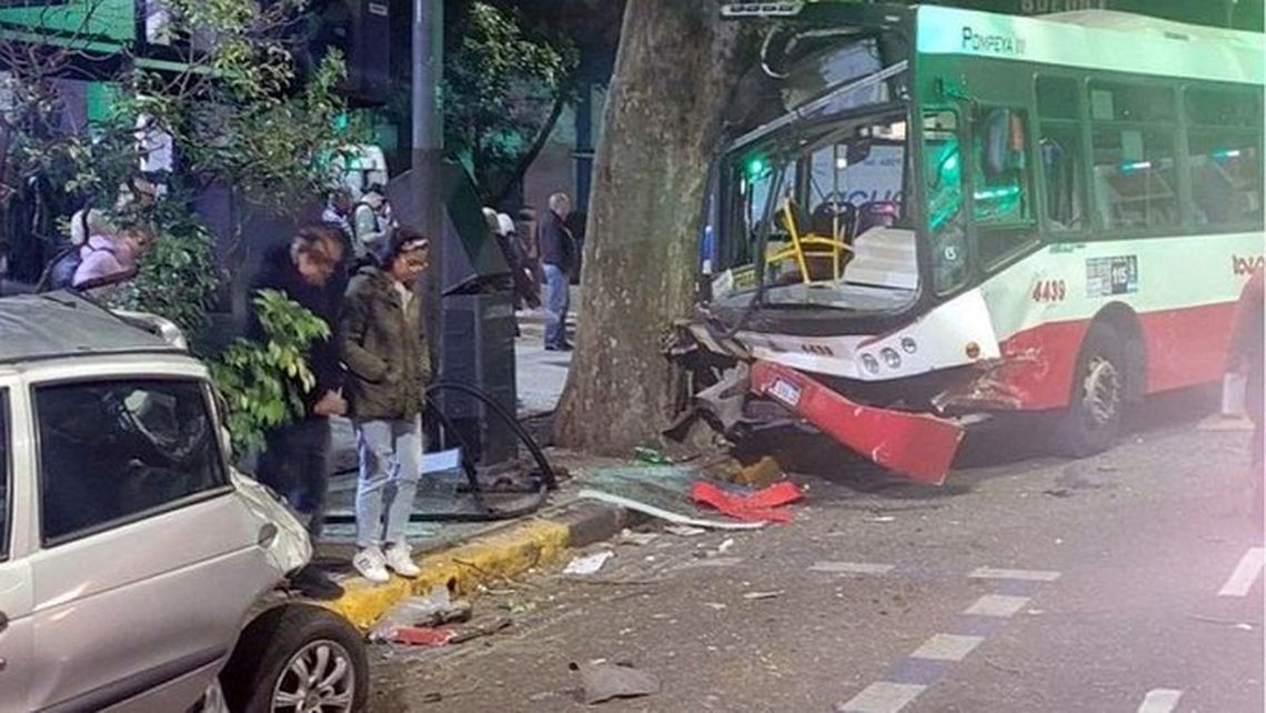 Boedo Heridos En Choque Entre Colectivo Y Auto Robado