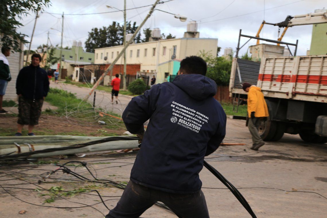 Los vecinos todavía no se recuperan de las secuelas del temporal