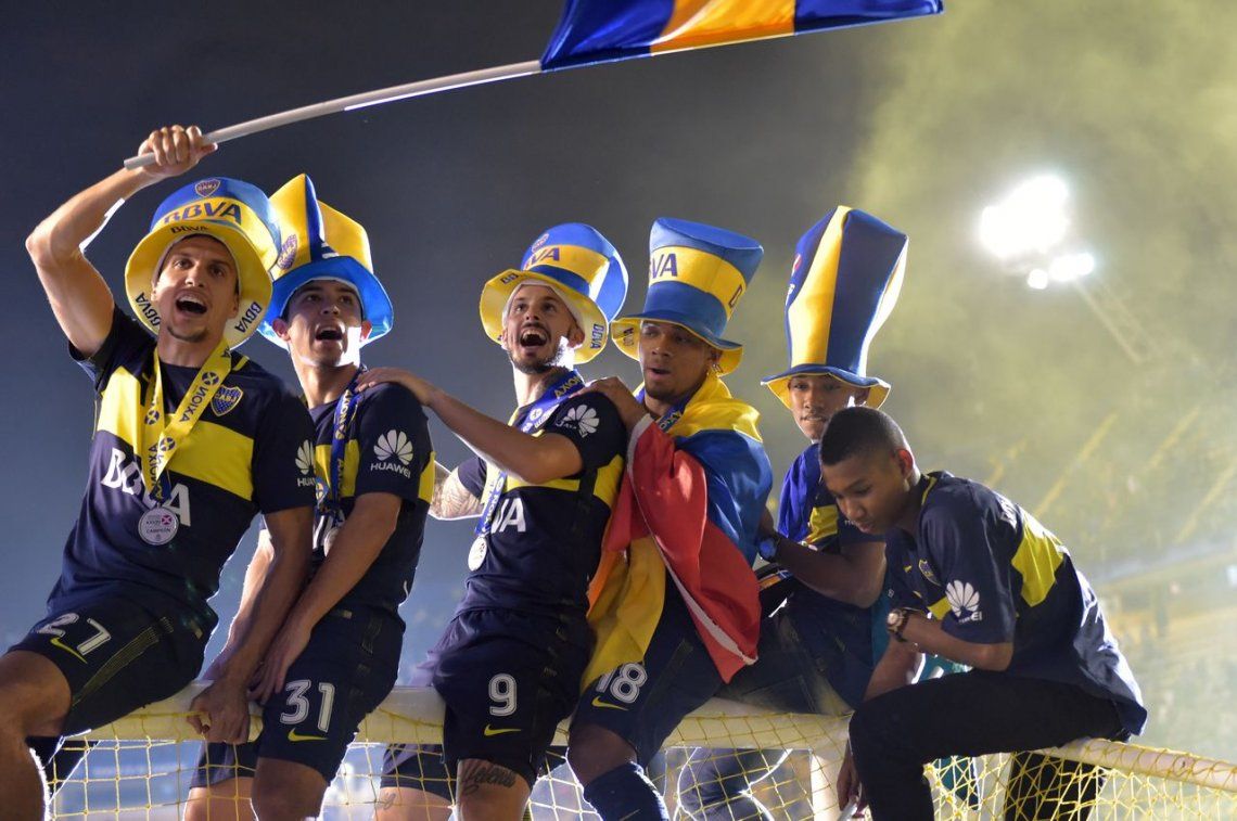Las 50 mejores fotos de Boca campeón Las 50 mejores fotos de Boca campeón