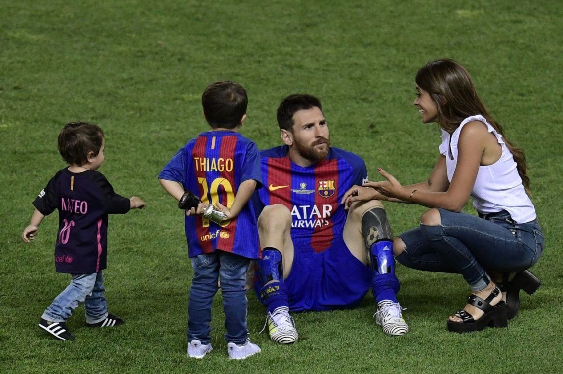 Messi Subi Una Foto De Thiago Y Mateo Que Se Hizo Meme Lionel