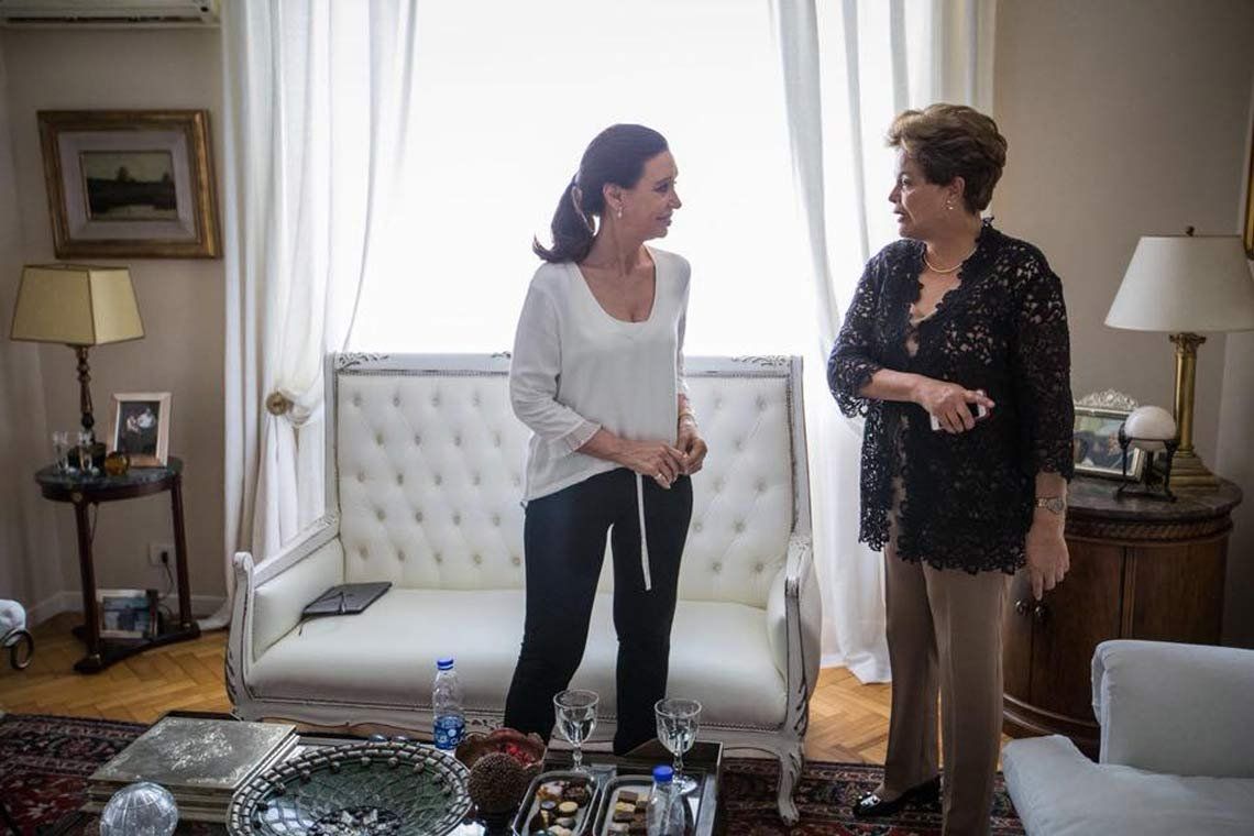 Vuelven a juntarse| Cristina y Dilma hablarán en el estadio de Ferro