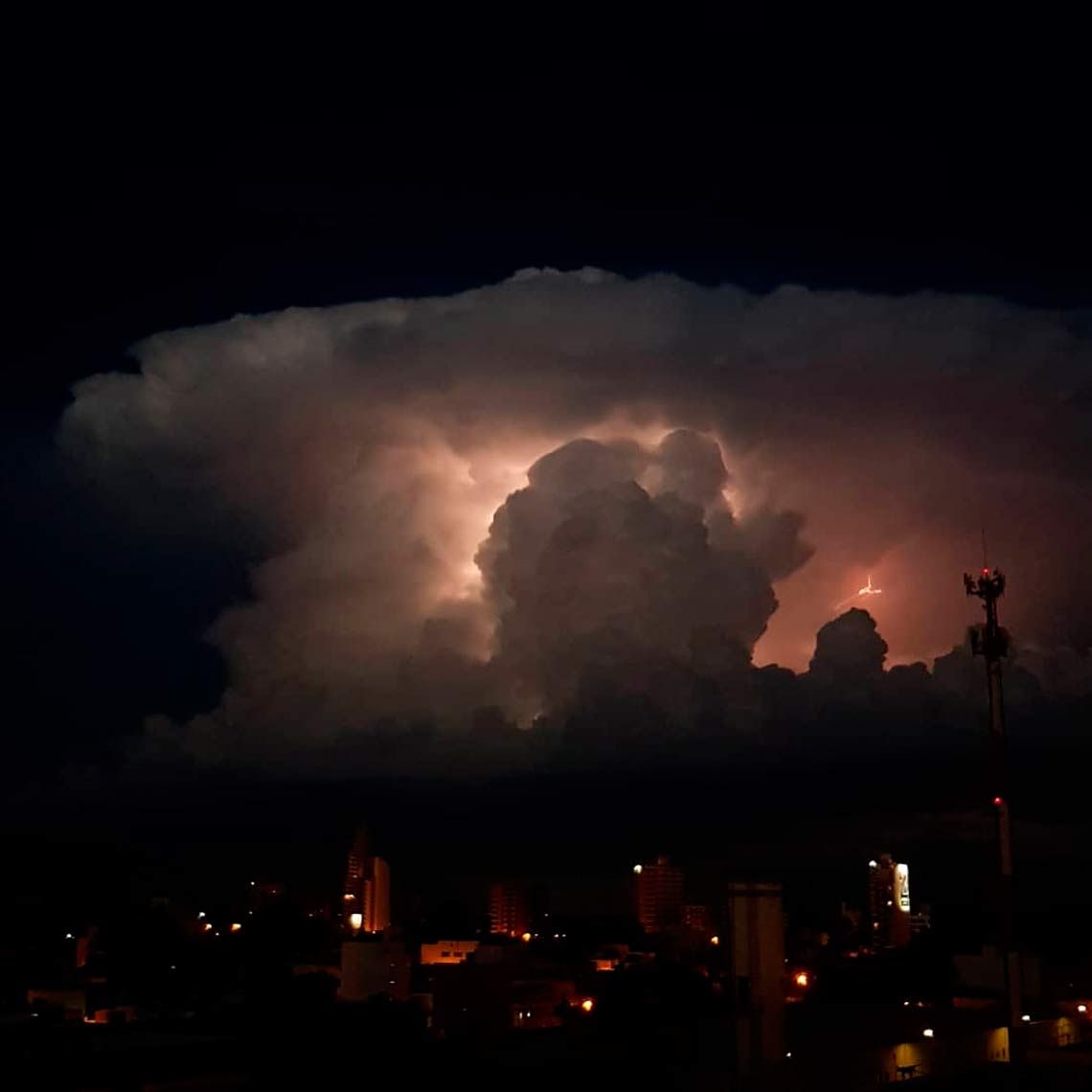 Video Una Nube Apocaliptica Llego A Rosario Pero Redes Sociales