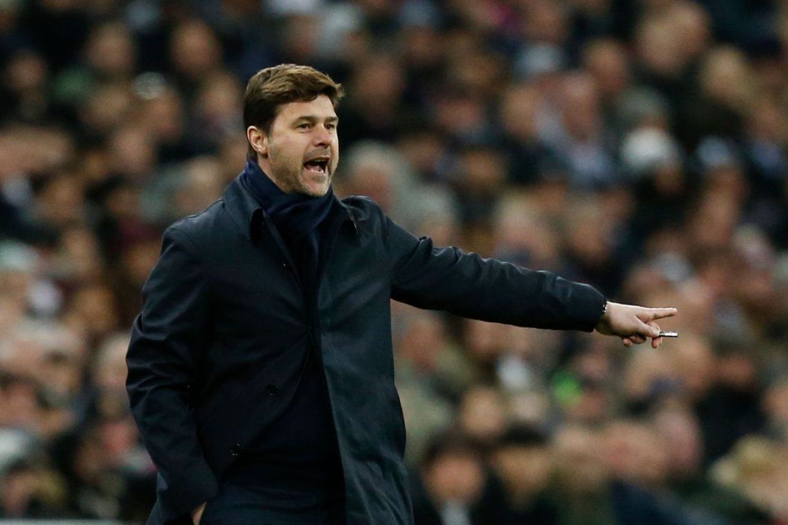 Mauricio Pochettino en el Tottenham