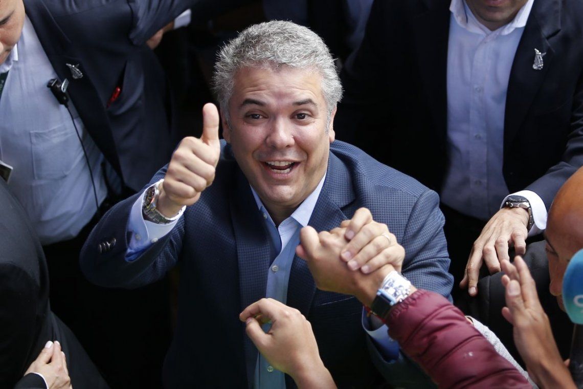 La derecha será gobierno en Colombia: Duque es presidente electo