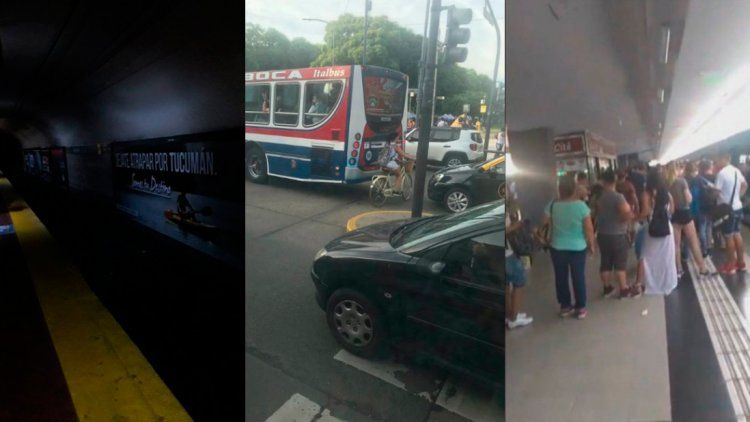 Importante apagón dejó sin servicio a más de 300 mil usuarios