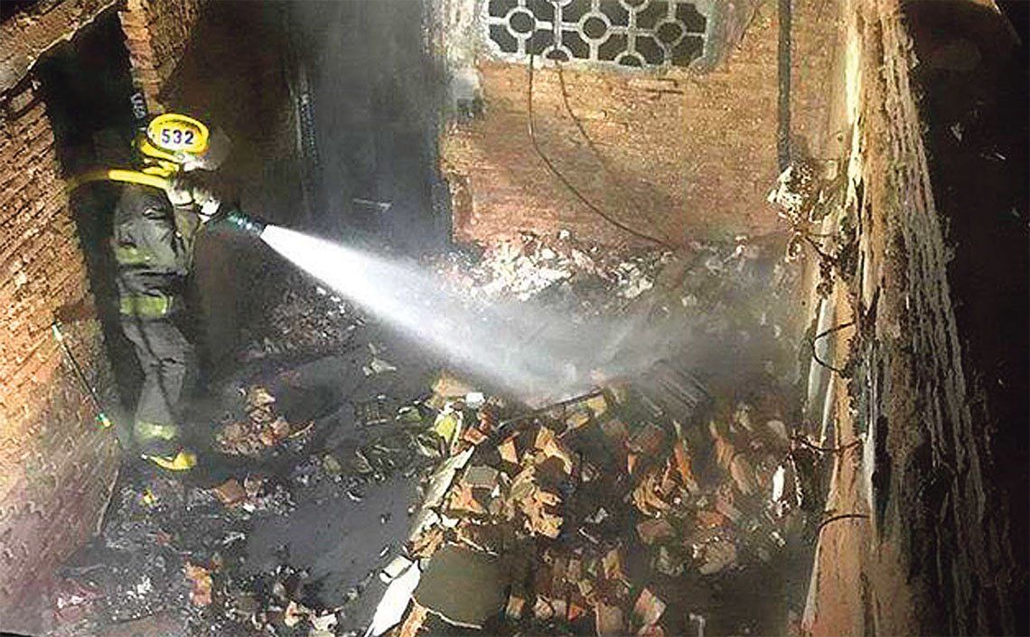 Cruzada por bombero que perdió su hogar en incendio - Popular