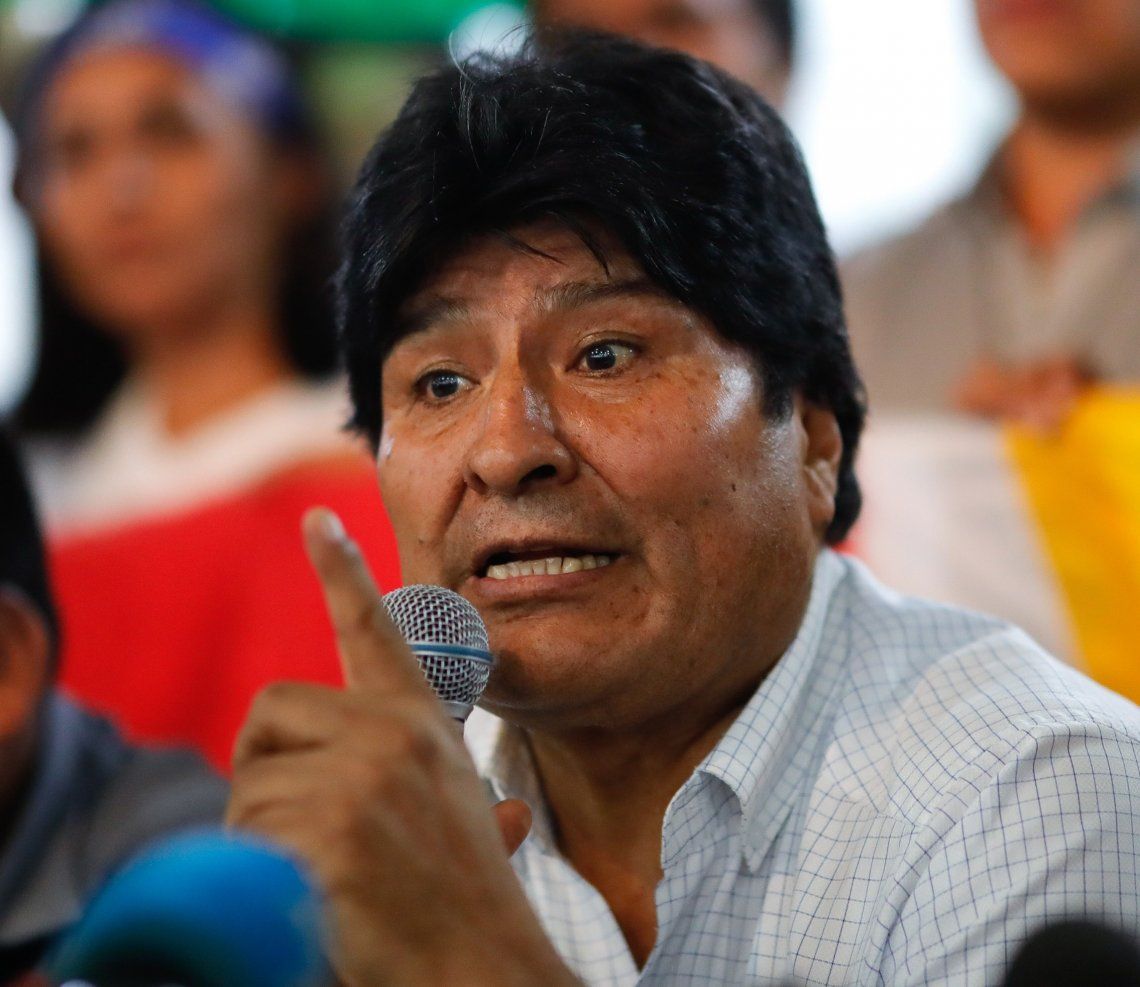 El ex presidente Evo Morales, al final, decidió postularse a senador.