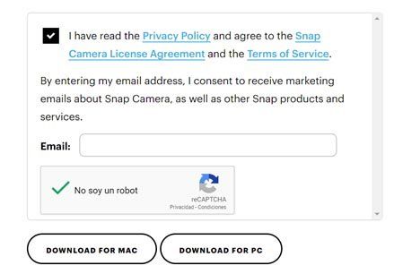 Snap camera para pc hot sale