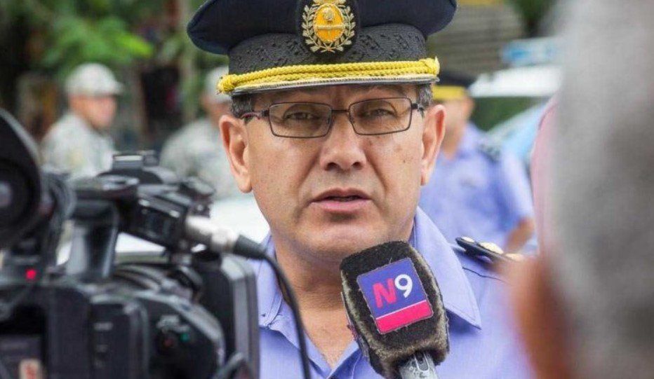 Ariel Alejandro Acuña - Jefe de la policía de Chaco