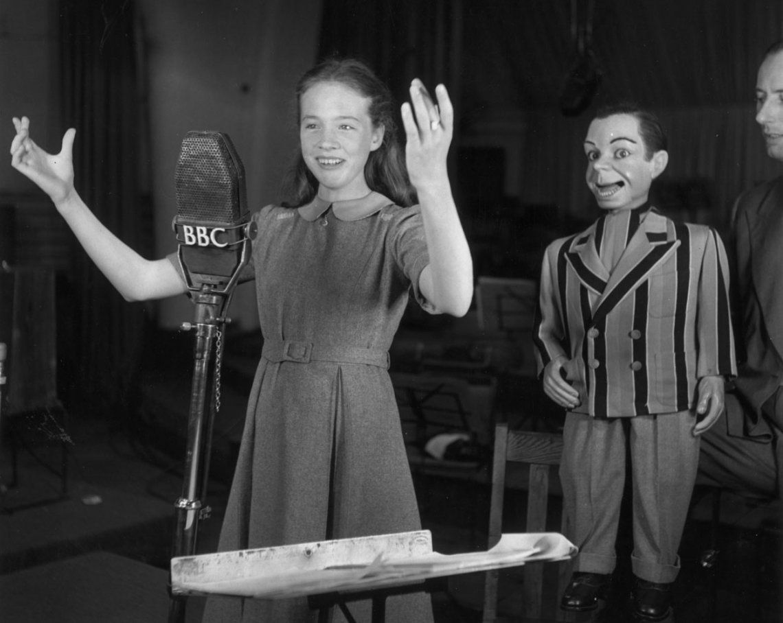 Julie Andrews en los comienzos de su carrera en Londres