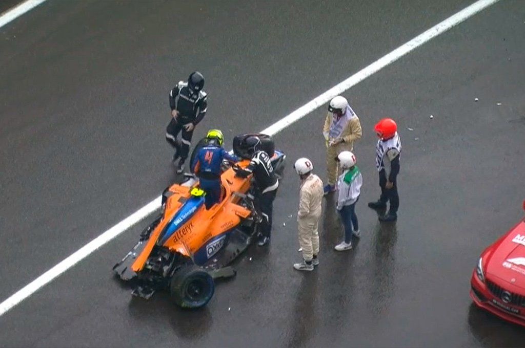 GP de Bélgica: Verstappen hizo la pole y Norris se golpeó muy fuerte - Vimarsana News