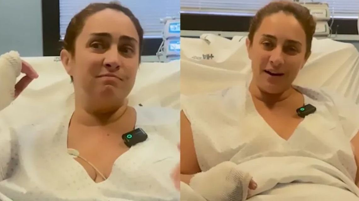 María Julia Oliván está internada hace 1 mes en el Hospital Alemán. 