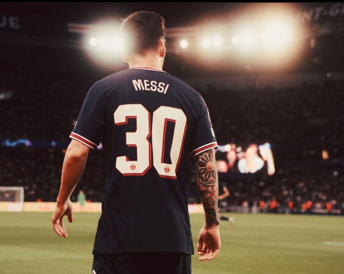 Lionel Messi en el PSG