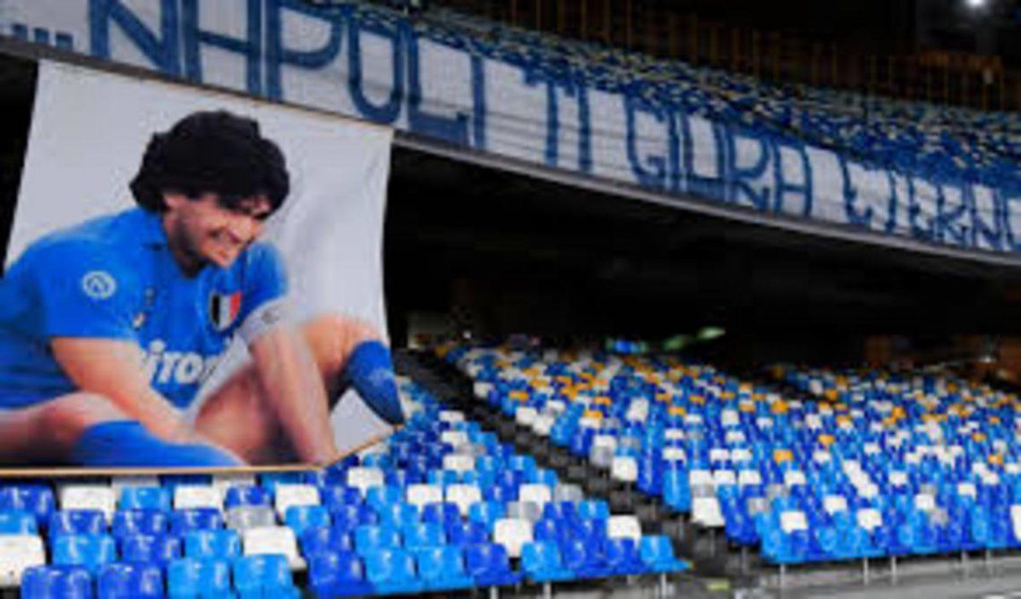 Napoli oficializó que su estadio se llamará Diego Armando Maradona
