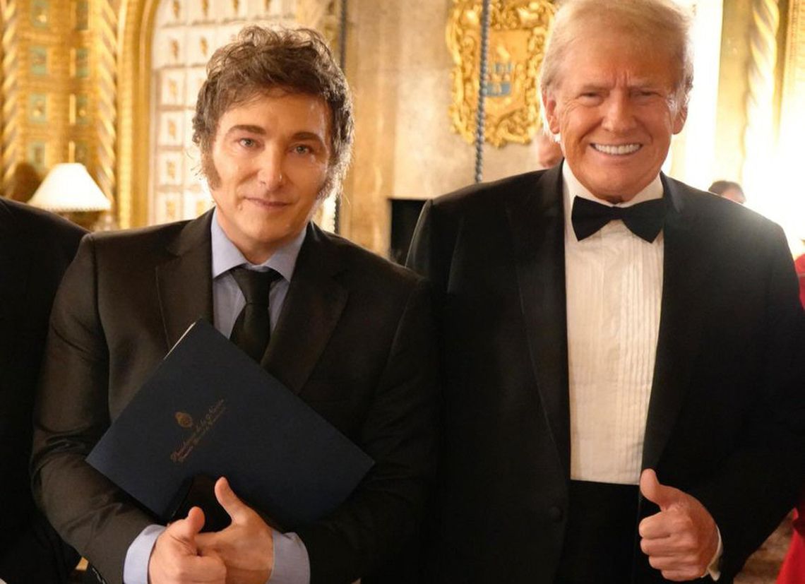 Milei confía en que su relación con Trump les abra las puertas a las inversiones. Milei confía en que su relación con Trump les abra las puertas a las inversiones.