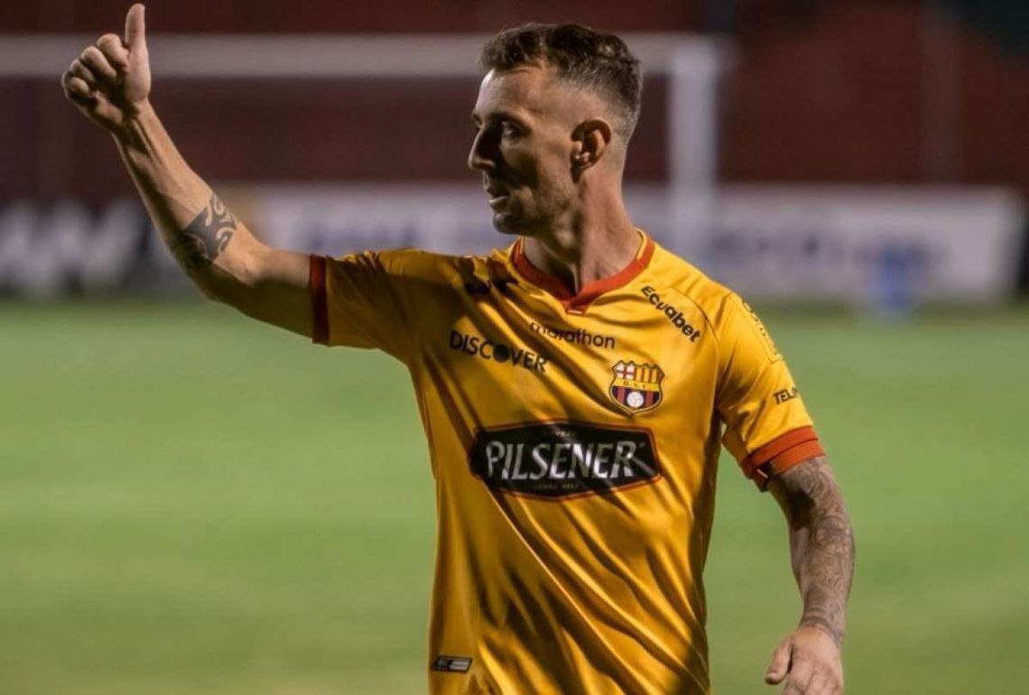Damián Díaz y un gol olímpico que quedará en la memoria de los simpatizantes en Ecuador