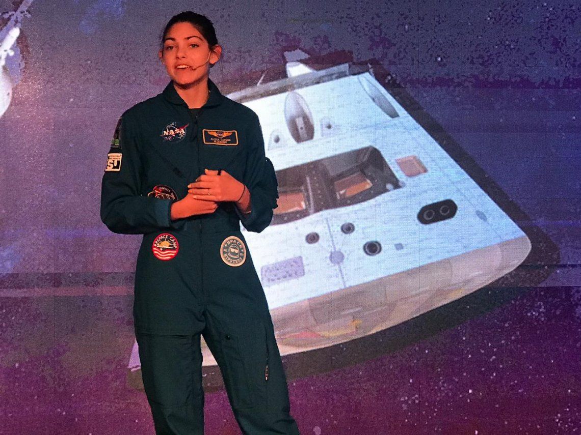 Alyssa Carson, la joven astronauta blueberry que se prepara para pisar Marte: Mi generación será la que lo colonice