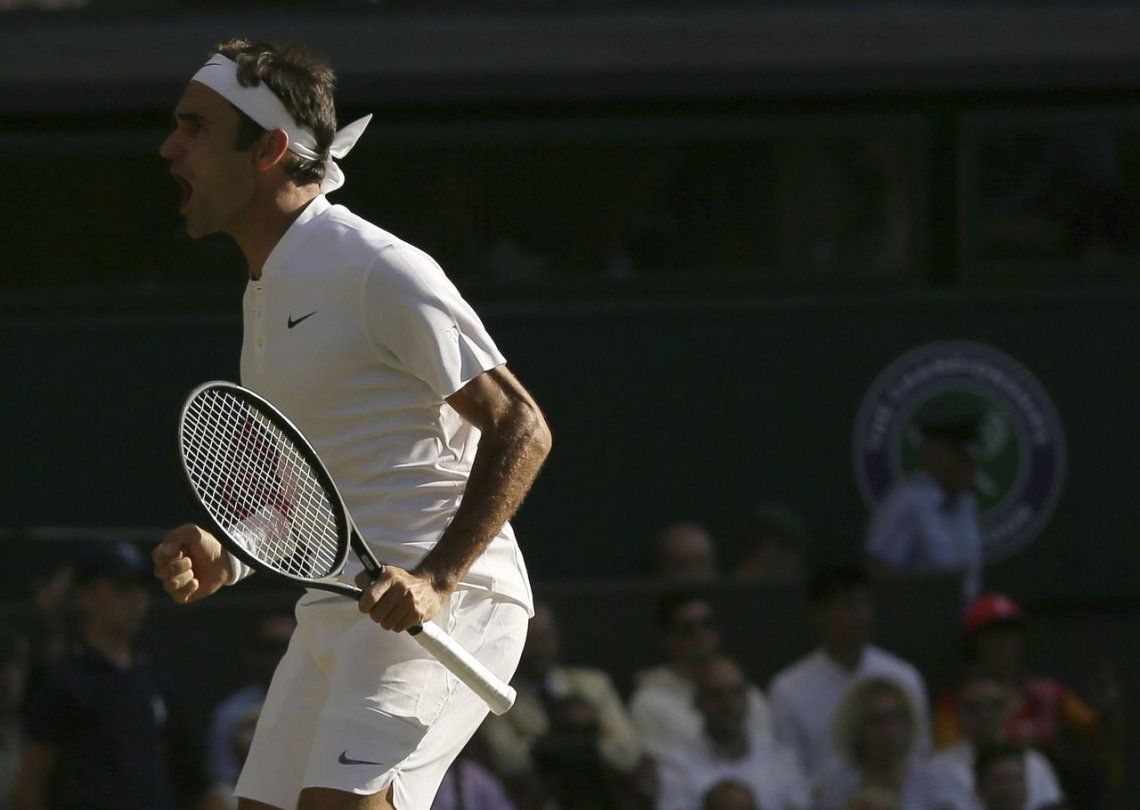 Federer quedó solo entre los grandes de Wimbledon