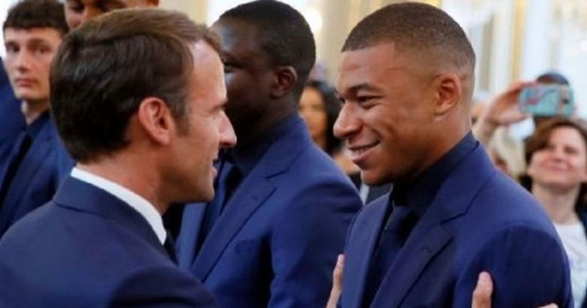 Macron habló con Mbappé para que se quedé en el PSG