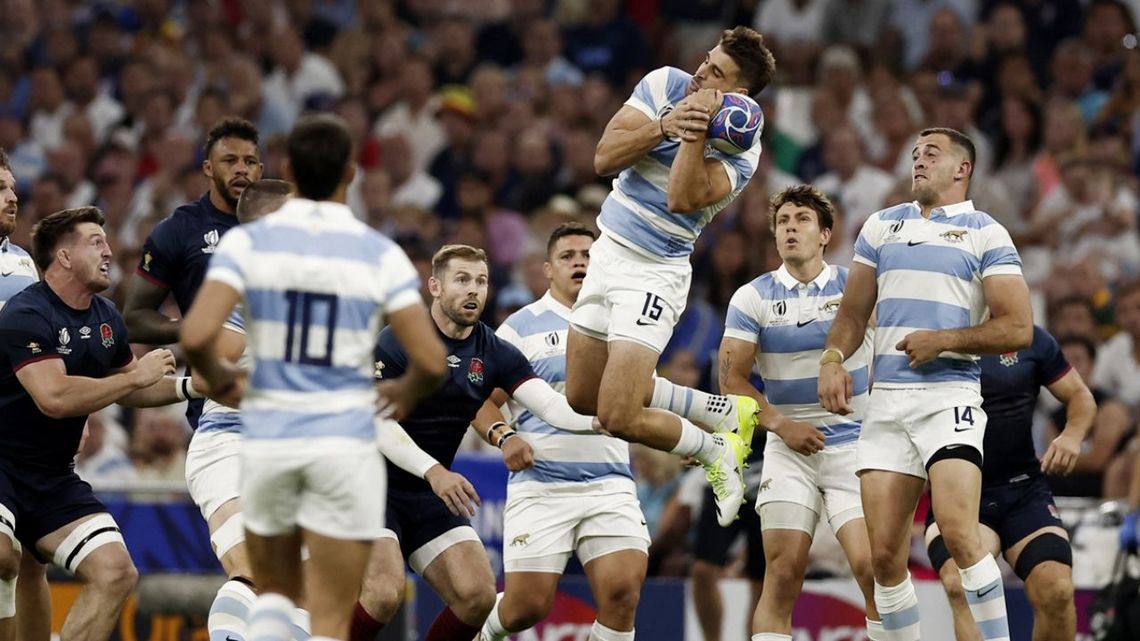 Los Pumas vs Inglaterra Rugby World Cup France 2023 Stade Velodrome