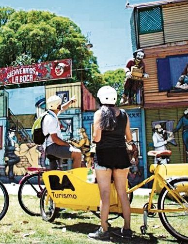 Primavera y Bici Tour BA por La Boca