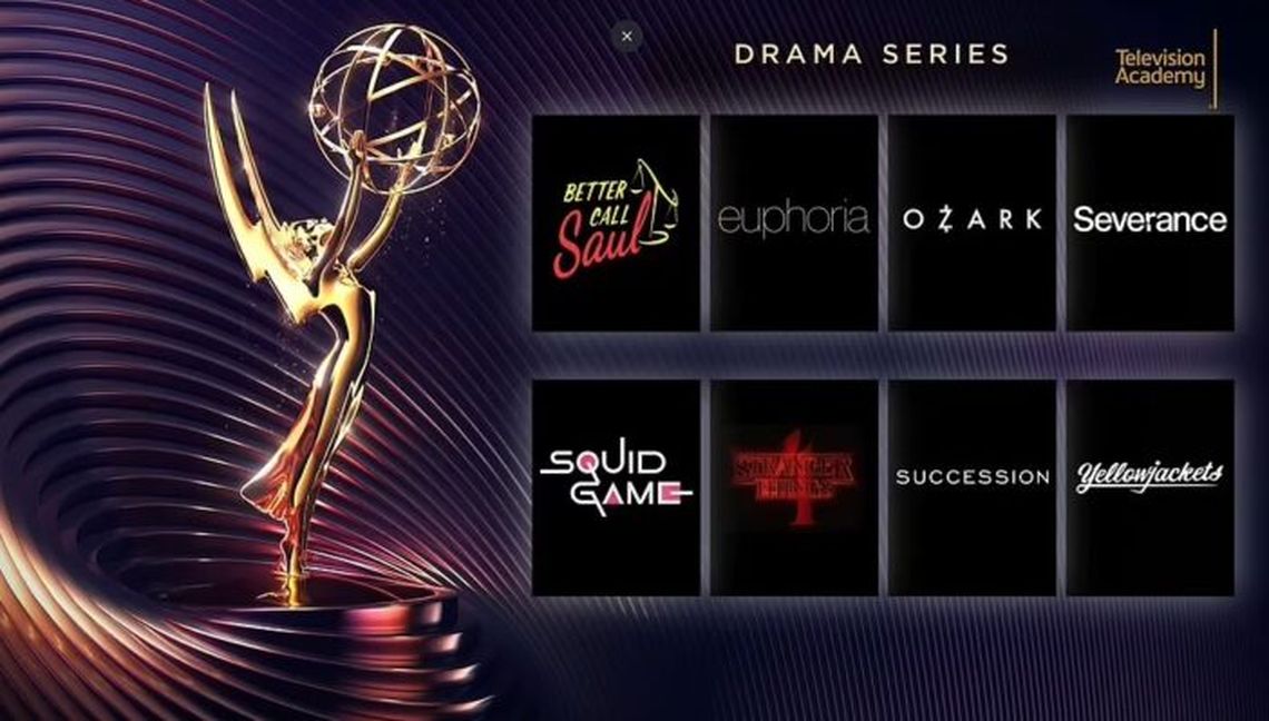 Los Emmy son el premió a las mejores series de televisión de Estados Unidos.