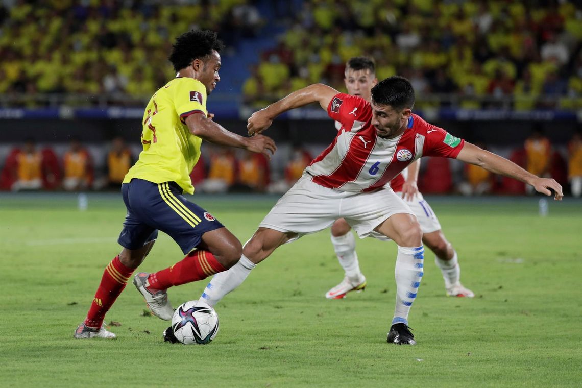Colombia igualó con Paraguay y por ahora va al Mundial