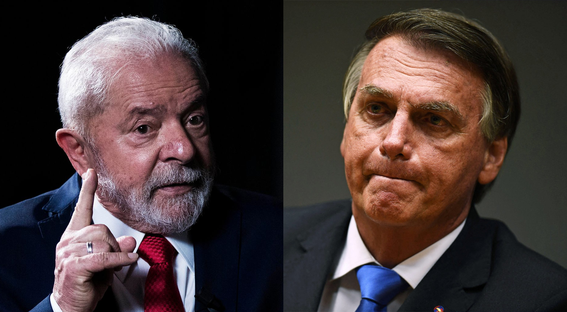 Elecciones en Brasil: Lula tiene 44% contra 31% de Bolsonaro