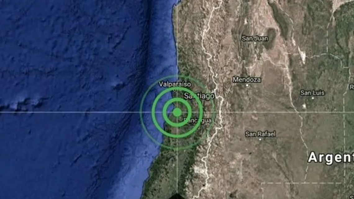 Un sismo en Chile se sintió fuerte en Mendoza.