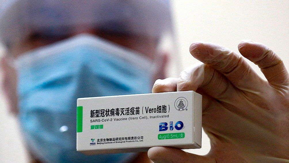 La vacuna china Sinopharm ha demostrado alta eficacia contra el coronavirus.