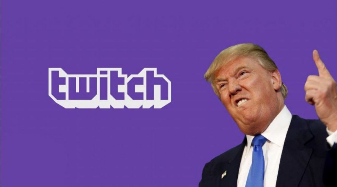 Trump también es bloqueado por Twitch