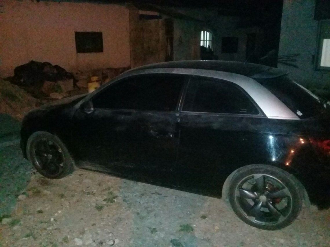 El Audi A1 del polichorro fue secuestrado por efectivos de la Comisaría 5ta. de Florencio Varela