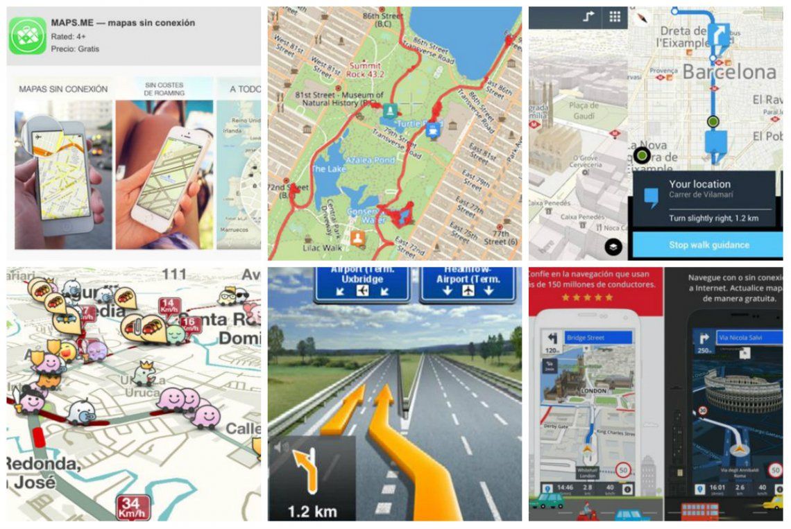 Seis aplicaciones para usar el GPS en tu smartphone sin conectarte a internet