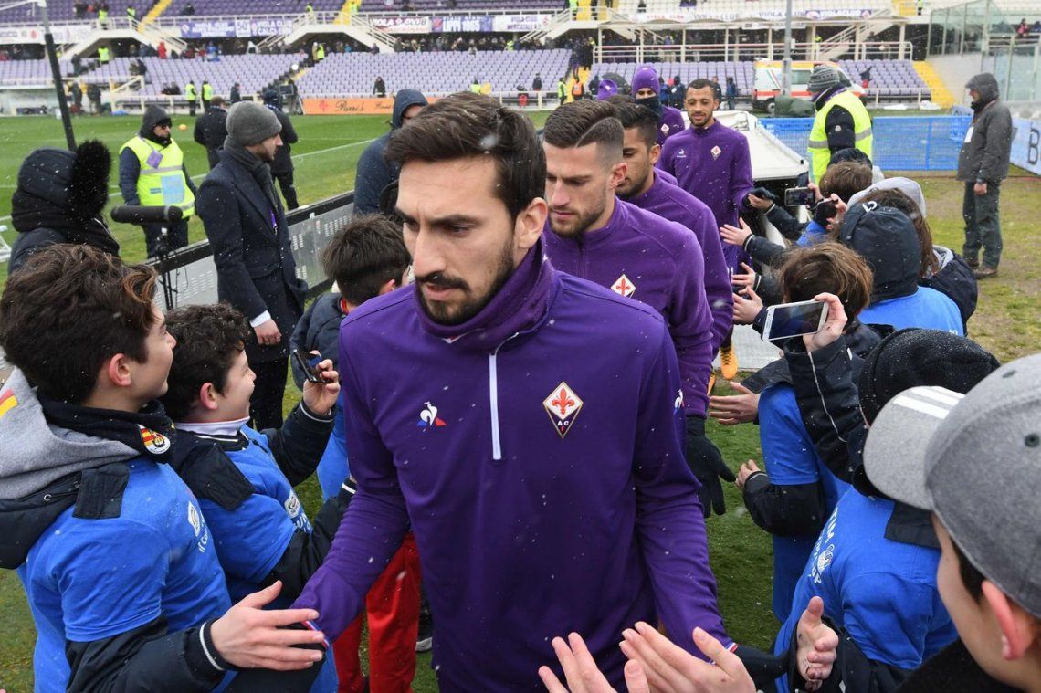 El gran gesto de la Fiorentina hacia la familia de Astori