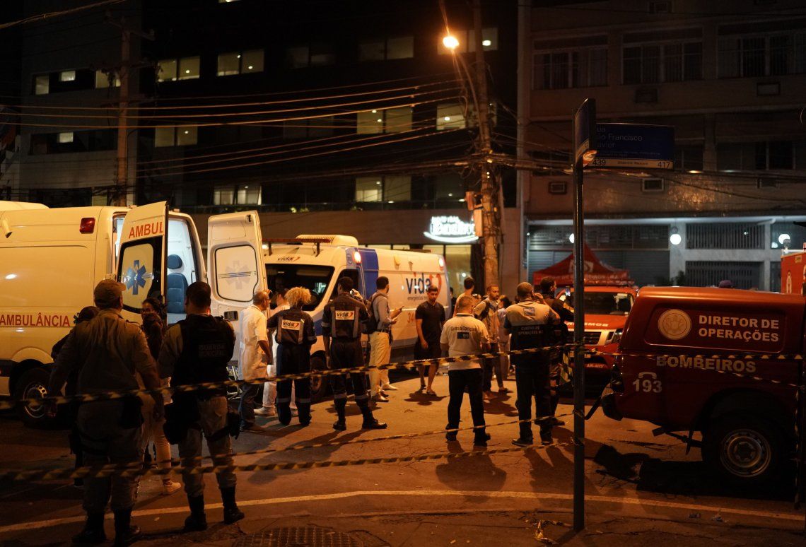 Brasil | Se incendió un hospital en Río de Janeiro: hay al menos 11 muertos