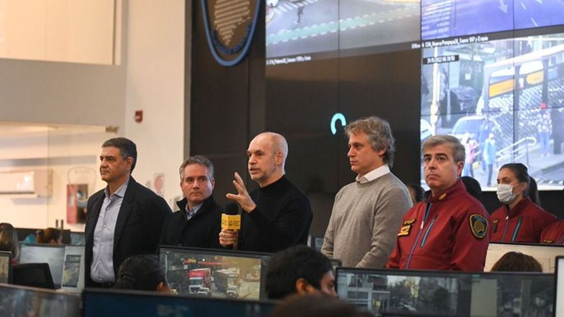 Rodríguez Larreta anunció la instalación de nuevas cámaras de seguridad.