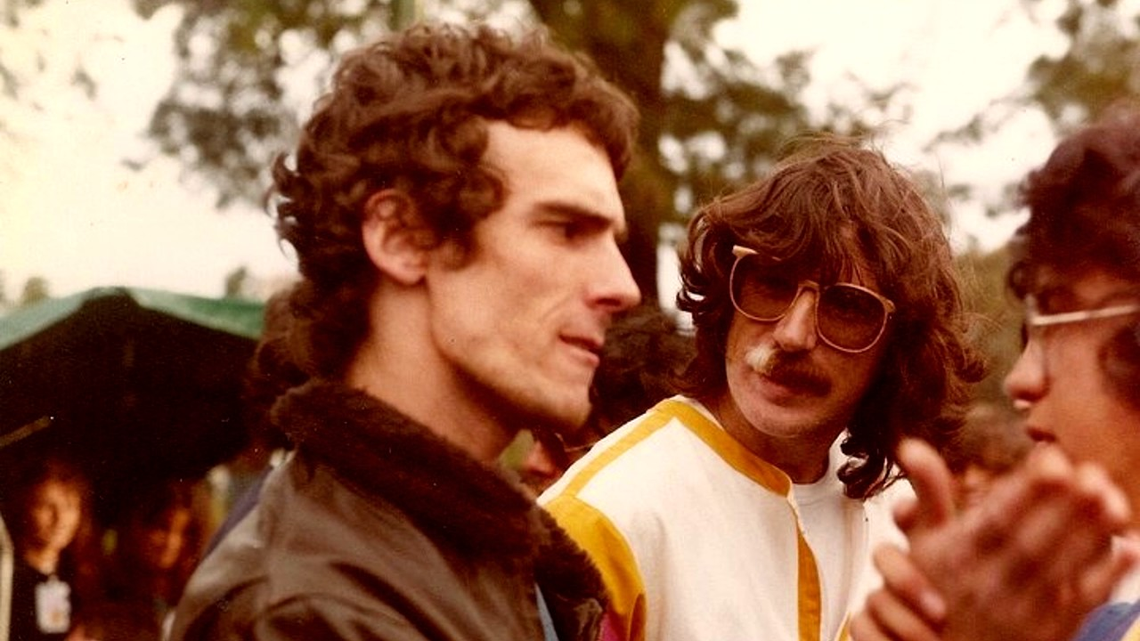 Spinetta y Charly: el rock nacional en una foto