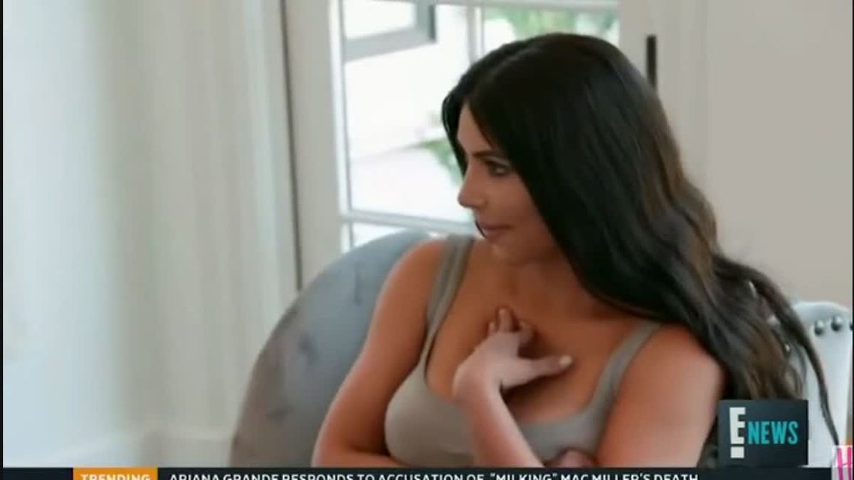 Kim Kardashian contó por qué grabó el video XXX que la lanzó a la fama