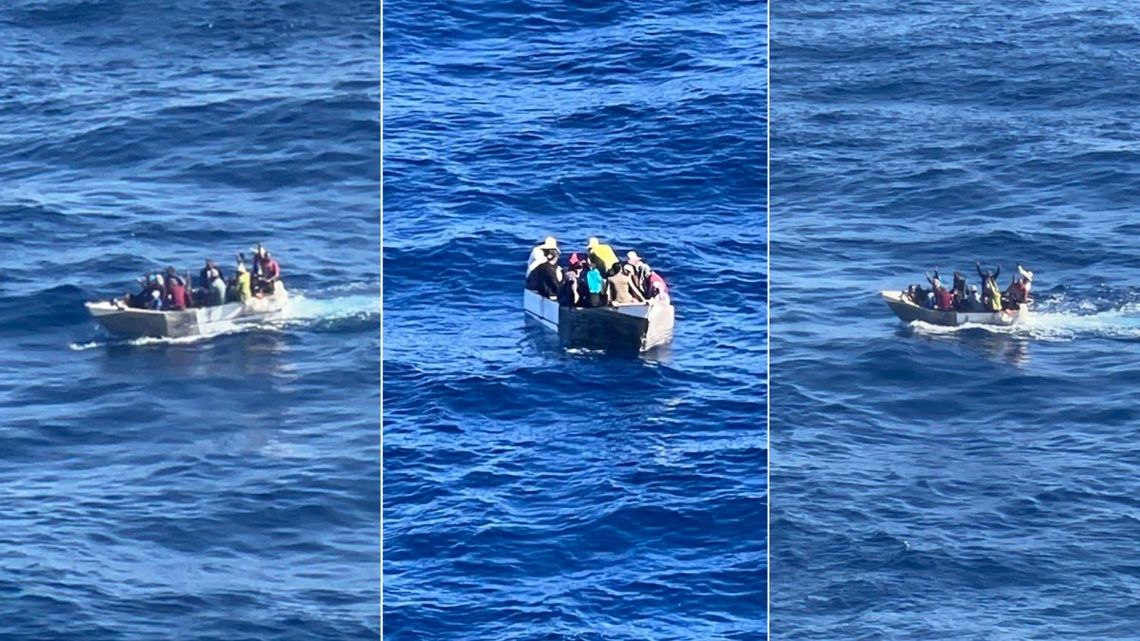 Cruceros rescatan a una veintena migrantes frente a costas de Florida