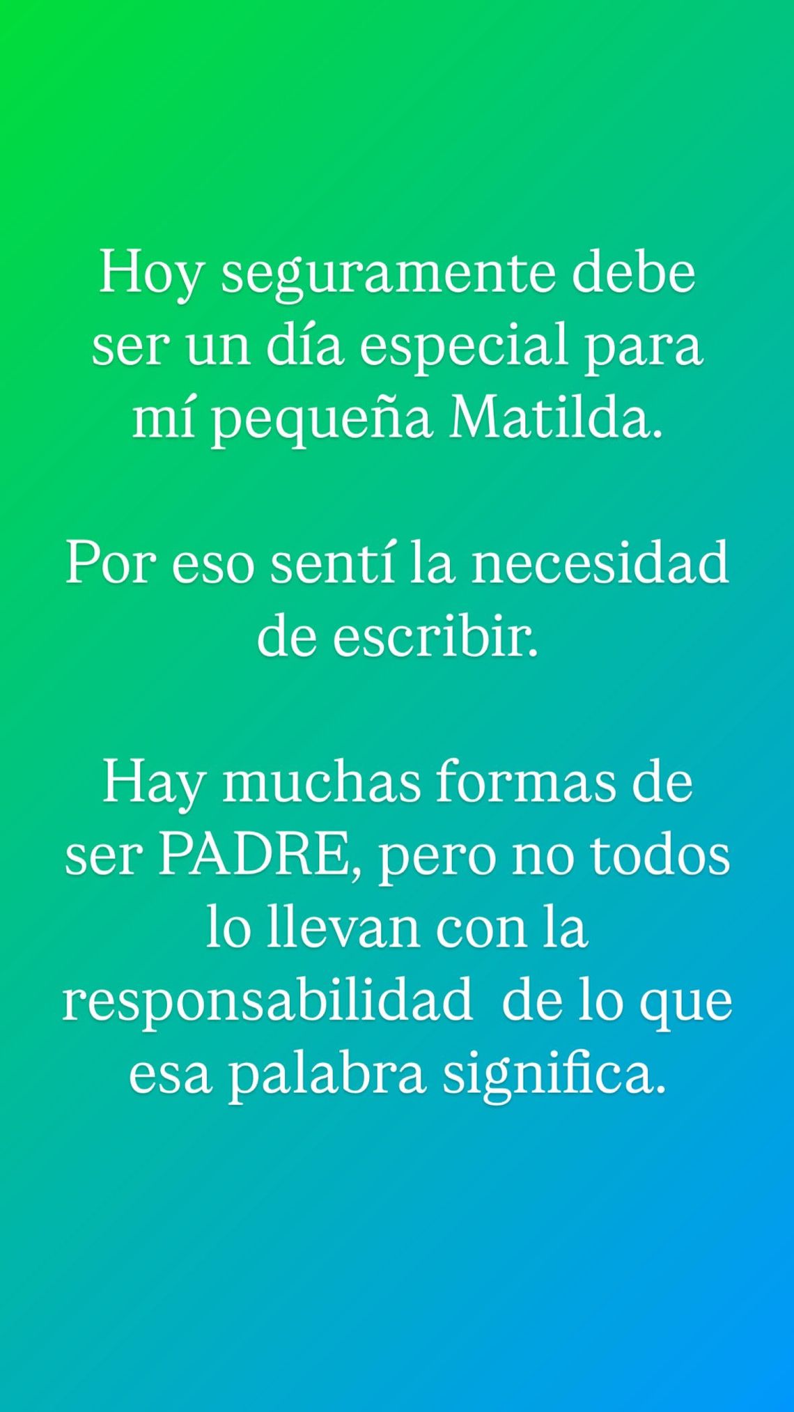 La catarsis de Luciana contra Martín, en redes. 