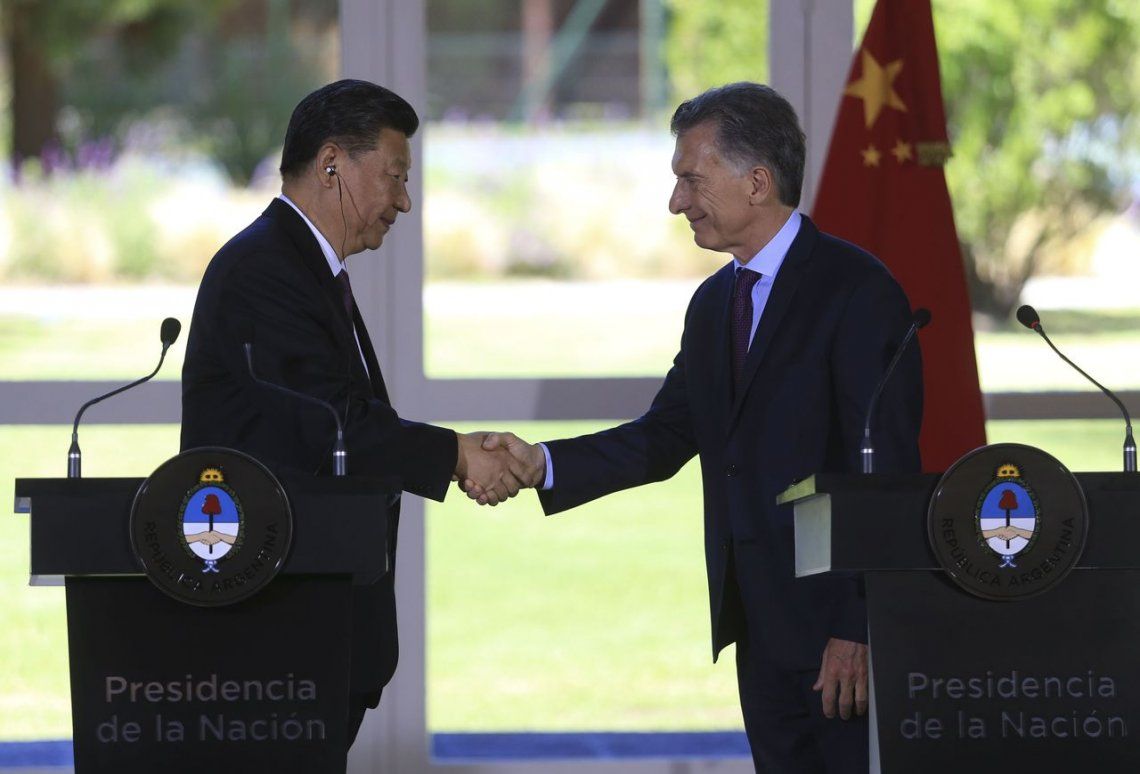 Macri recibió a Xi Jinping y firmaron más de treinta acuerdos