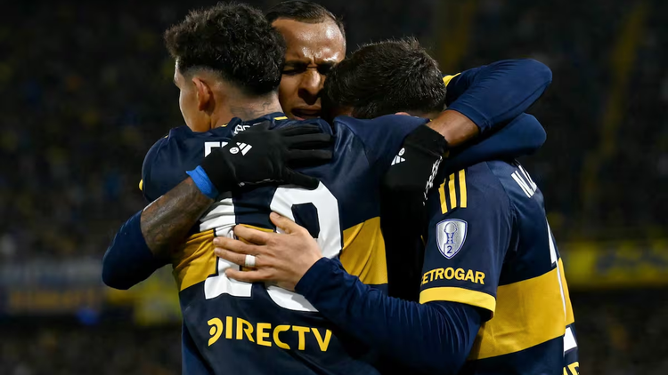 OHiggins vs. Boca, por la Copa Sudamericana.