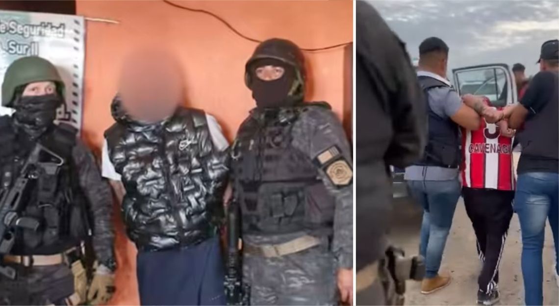 Detienen a dos sujetos acusados de balear a policía